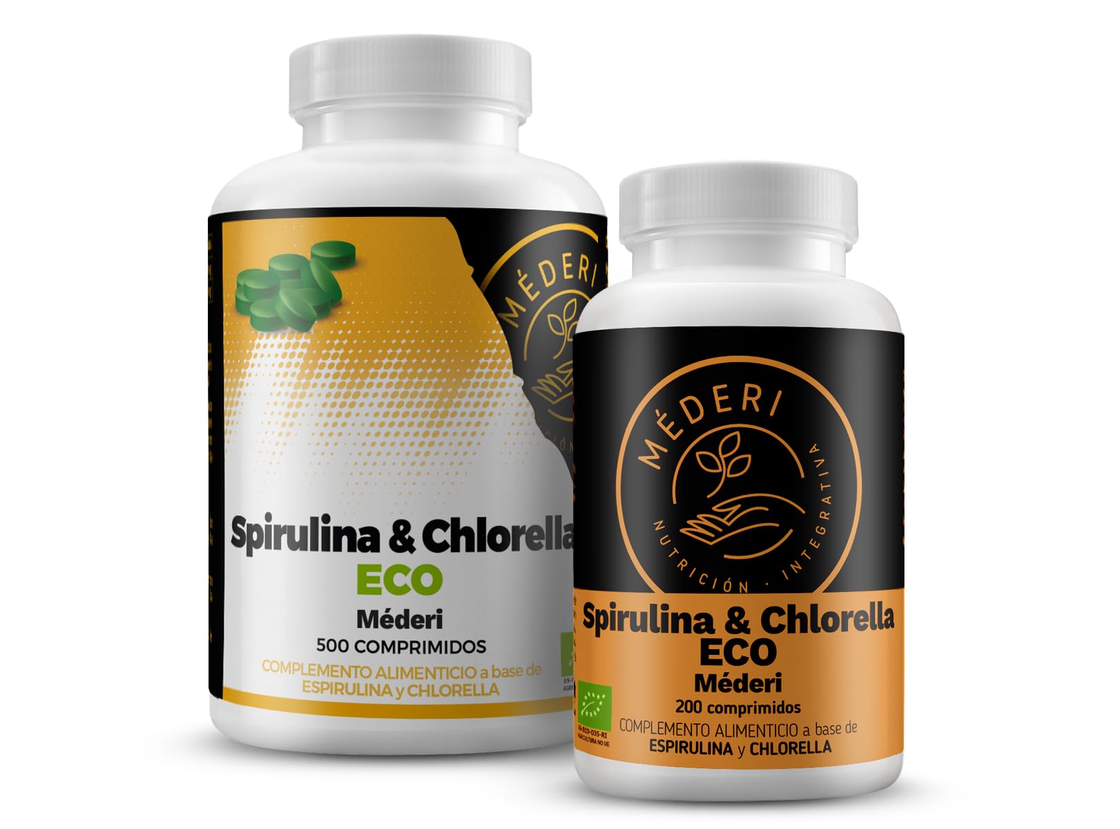 Spirulina & Chlorella Eco Mederi (500 comprimidos)