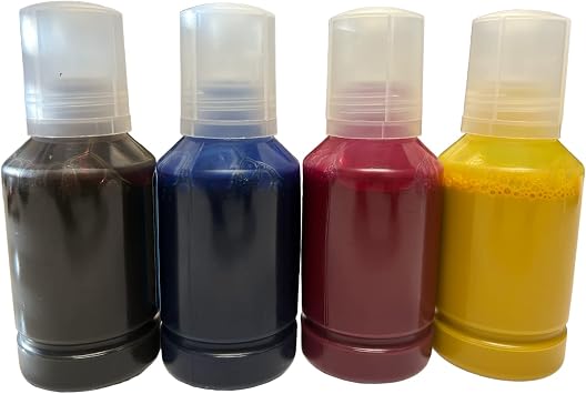 150ml Each Sublimation Heat Transfer Refill Ink Bottles for SureColor F170 F570 F530 F500 F550 F560 Printer -4 Colors