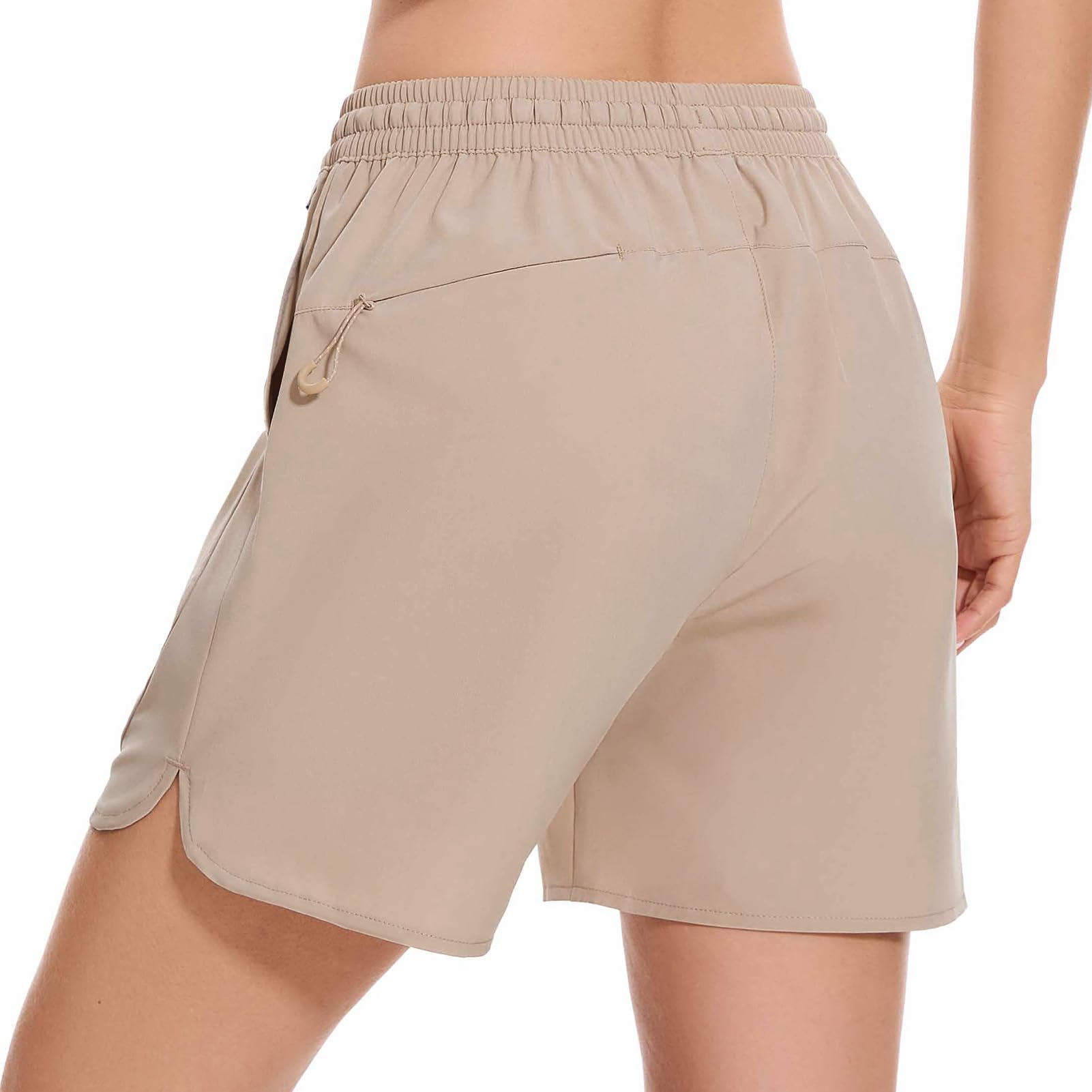 Bassdash Femme Short Randonnée 5 Pouces UPF 50+ Léger et Imperméable à Séchage Rapide avec Poches pour Camping Sport Hiking Shorts FP05W