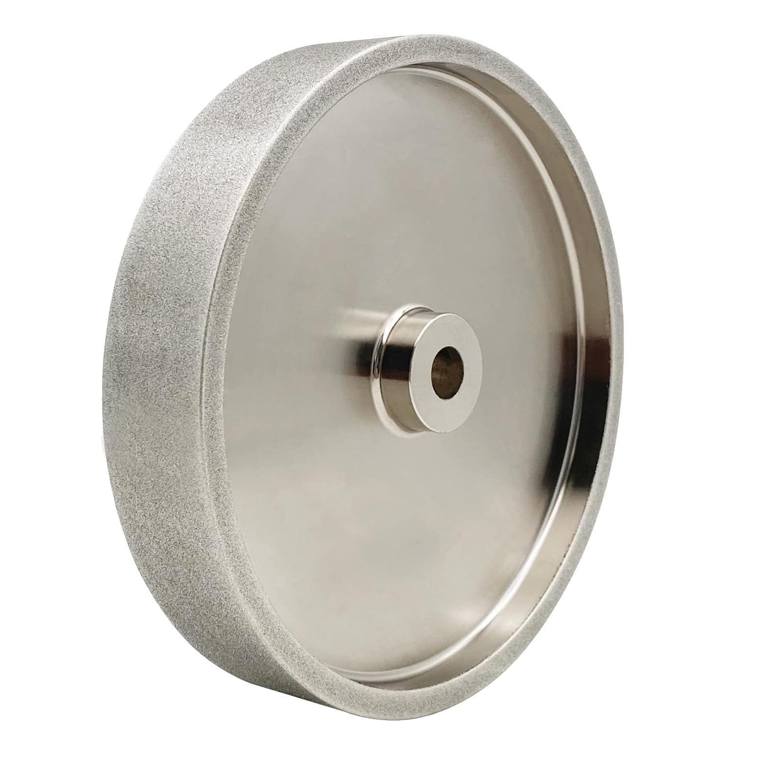 Disque abrasif CBN 150" x 25" x 12,7" mm (diamètre du trou), pour tous les types de ponceuses de table de 6" (grain 80)