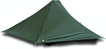 Six Moon Designs Skyscape Trekker - 28 oz Ultralight 1 Person Backpacking Tent - Hybrid Double Wall Solo Shelter - Trekking Pole Setup - Compact 1P Tent for Hiking, Bikepacking, and Thru-Hiking