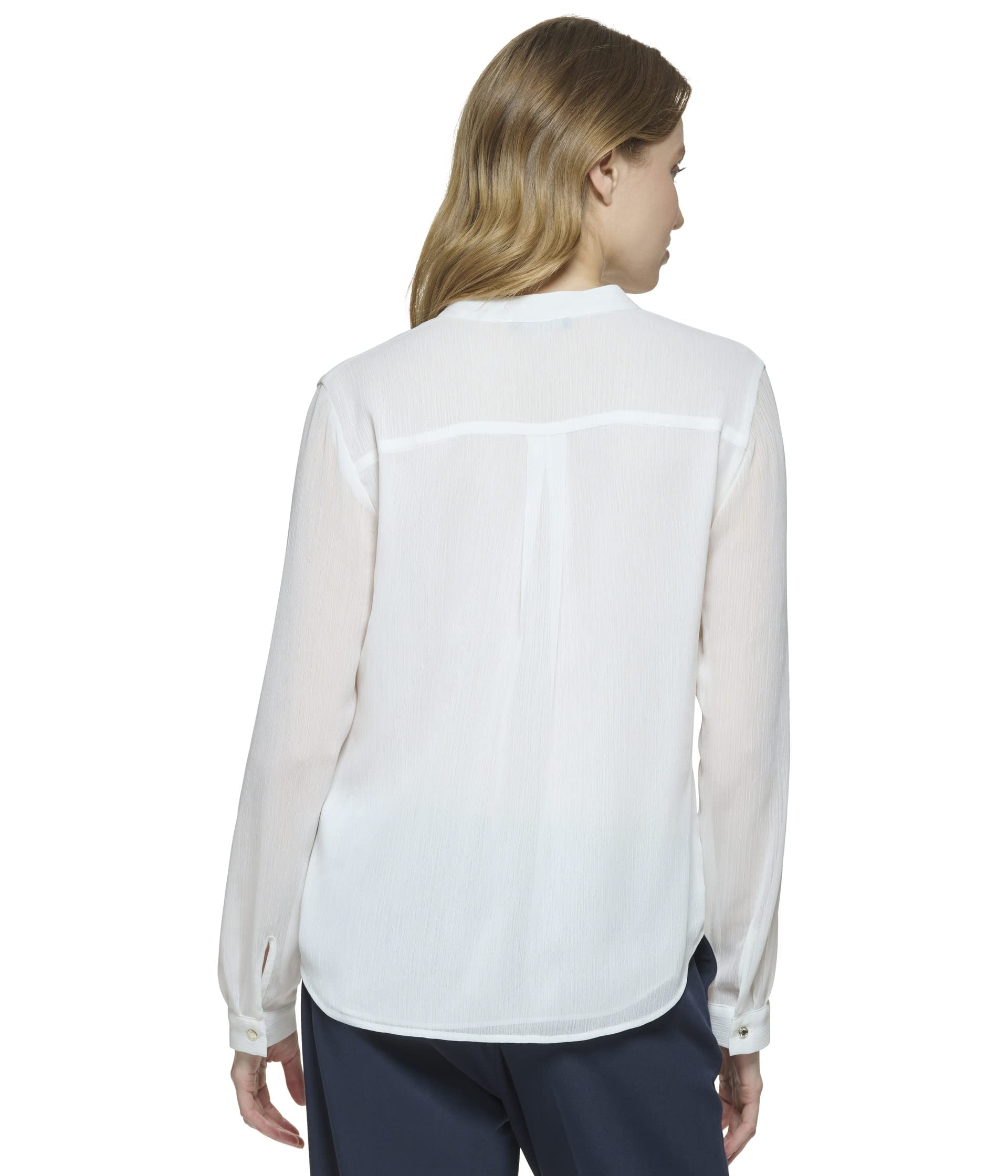 Tommy Hilfiger Damen Printed Long Sleeve Floral Top Bedrucktes langärmeliges Oberteil mit Blumenmuster (1er Pack)
