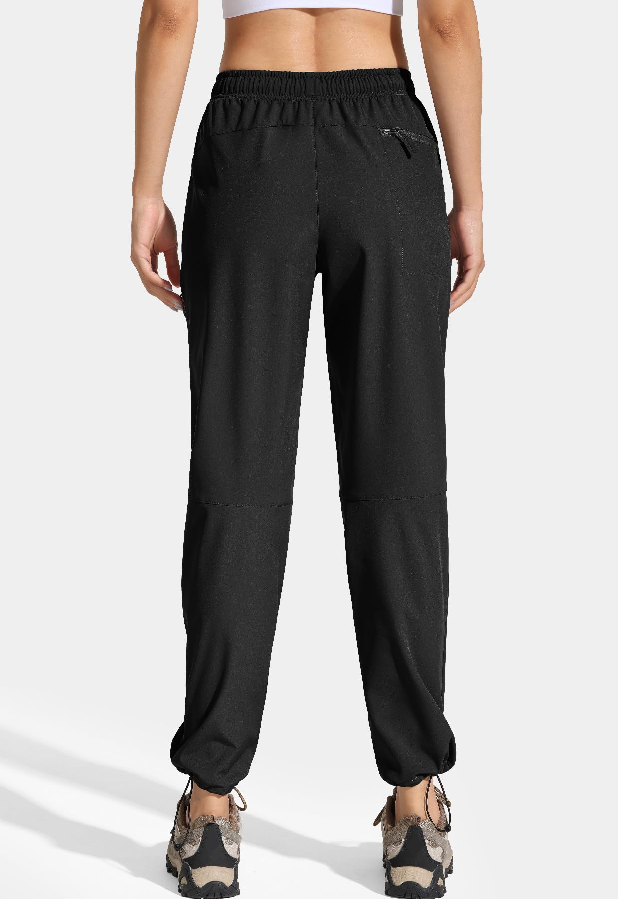 MOCOLY Pantalon Randonnée Hiver Femme Polaire Chaude Softshell Pantalon d'extérieur Pantalon de Sport Cargo Imperméable pour la Randonnée Les Voyages la Chasse Le Travail