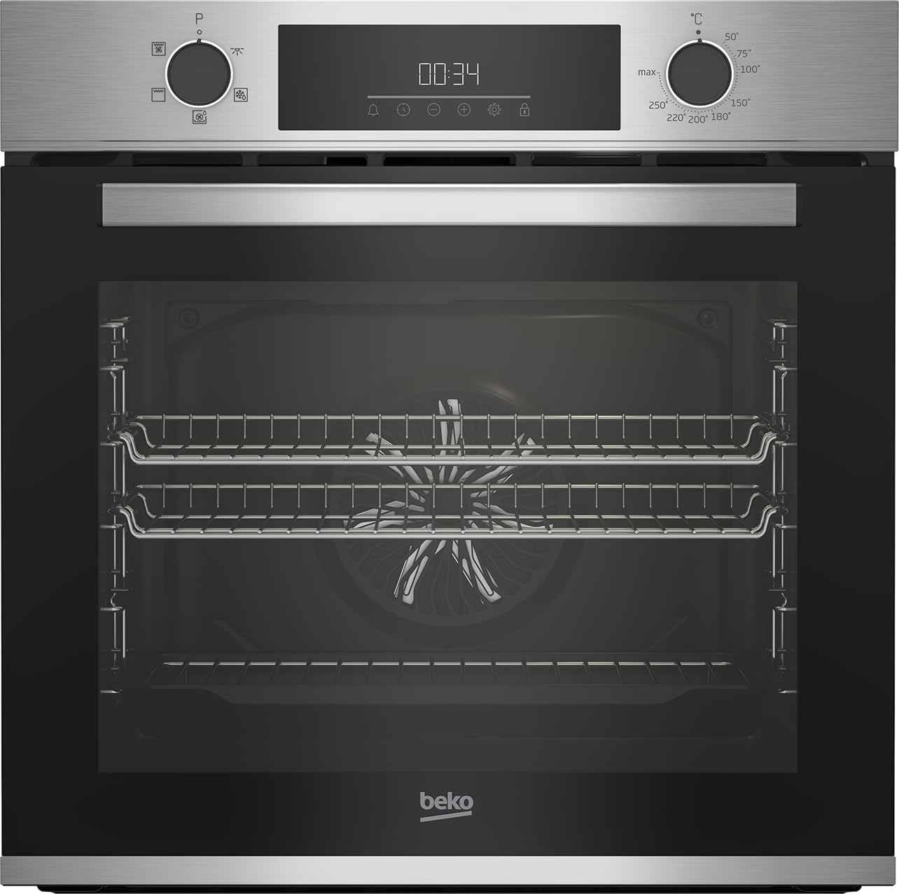 Beko AeroPerfect™ RecycledNet® BBRIF22300X Built In Electric Single Oven – Stainless Steel – A Rated