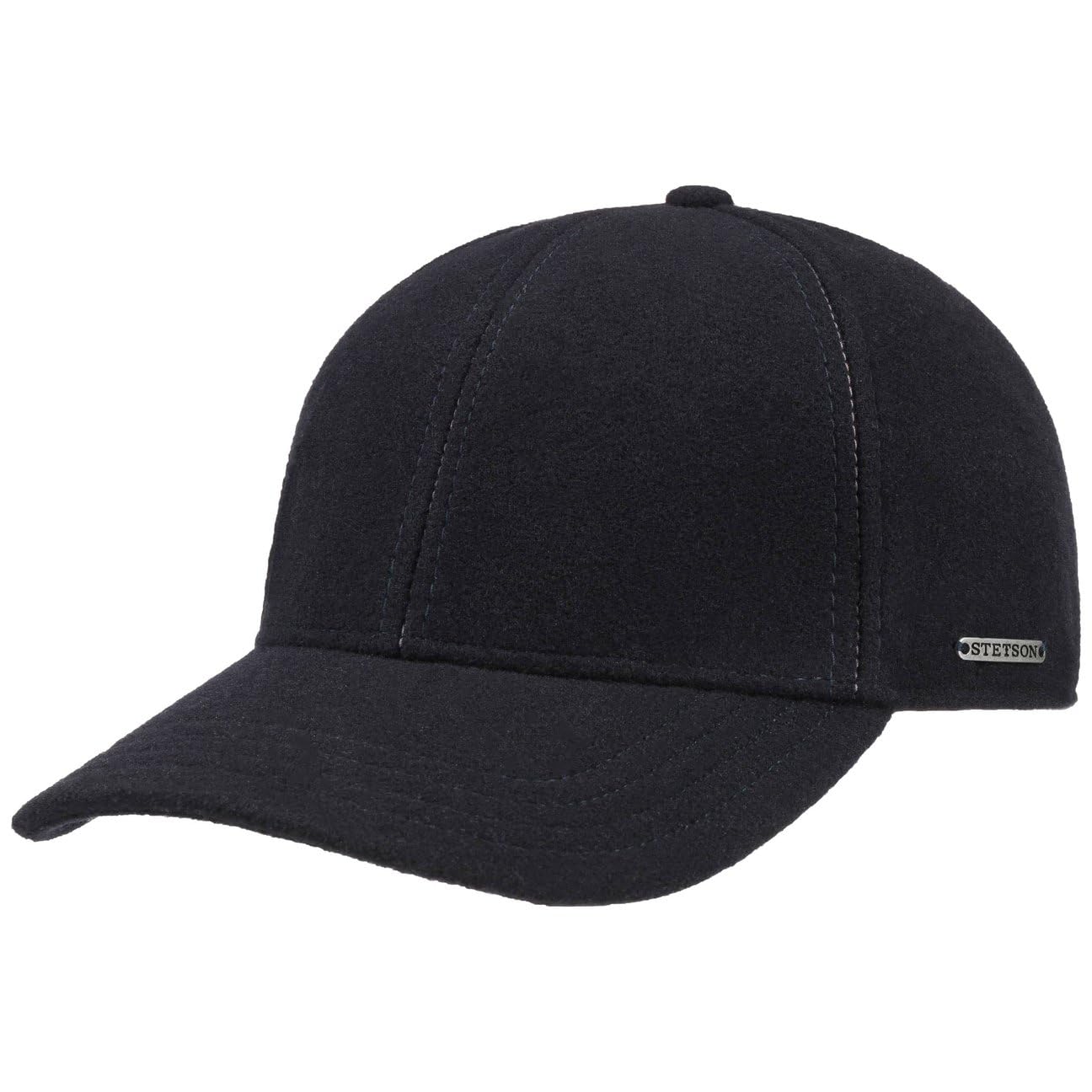 Stetson Casquette Vaby Earflap Homme - Laine pour l'hiver Ferme a l’Arriere, avec Visiere, Oreillettes, Doublure, Doublure Automne-Hiver Hiver