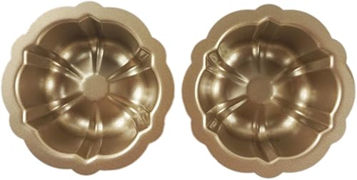 Miniatura 6 de Paquete de 10 mini moldes para pasteles de 4 pulgadas para hornear, juego de moldes de acero al carbono antiadherentes para tartas acanaladas, molde