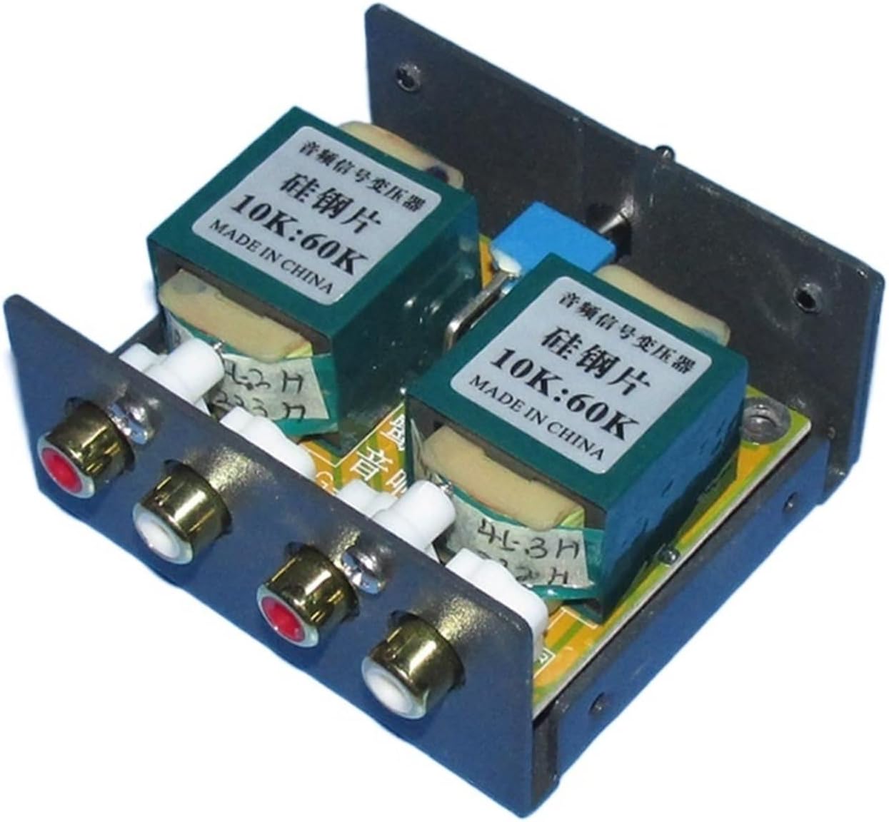 MeLphi Broadband Response 10K:60K 2.5 Times Signal Booster Amplified Audio Transformer Silicon Steel Sheet Transformer