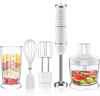 ☆一気に砕けるハイパワー　ミキサー　ハンドブレンダー Amazon | Bonsenkitchen ハンドブレンダー ハイパワー ハンドミキサー