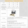Gold Purity Analyser Meter Digital Electronic Gold Purity Tester Machine, Gold Purity Content Detector, with LCD Display