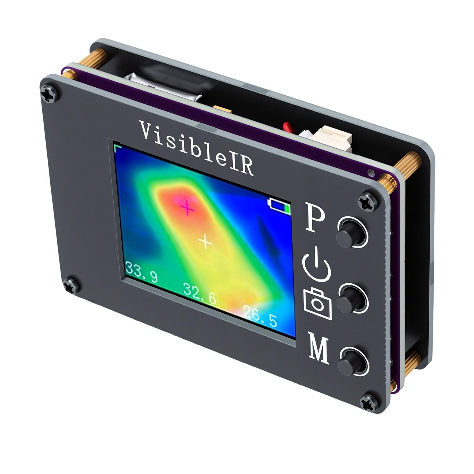 FTVOGUE Cámara Termográfica Portátil Pantalla TFT de 1,8 Pulgadas -40°C a
