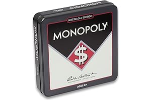 WS Game Company Monopoly: Nostalgia Edition in Collectible Tin
