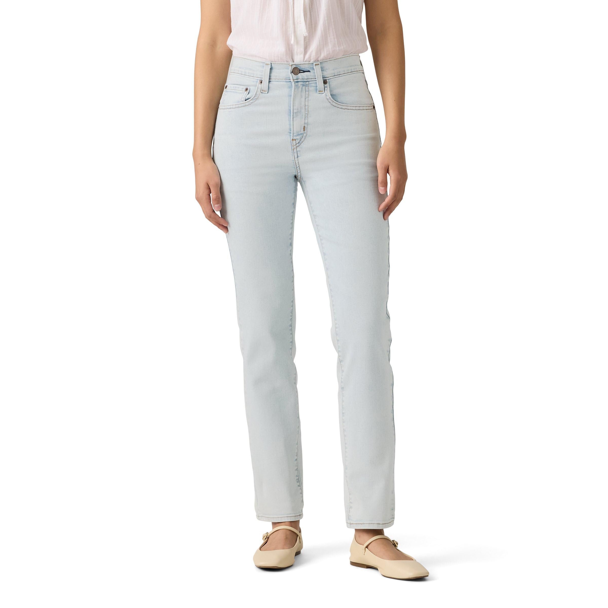 Levi's Damen 724 High Rise Straight Jeans