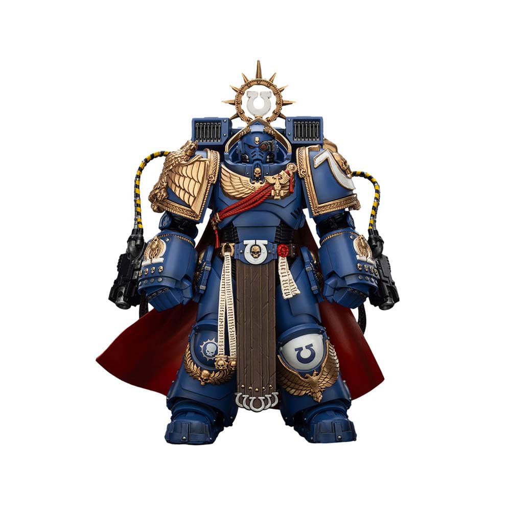 JOYTOY Warhammer 40k Space Marine 2, Ultramarines Marneus Calgar, Chapter Master with MKX Gravis Armour and Gauntlets of Ultramar 1/18 Action Figure, Dedicated To You Who Love Collecting — image 1