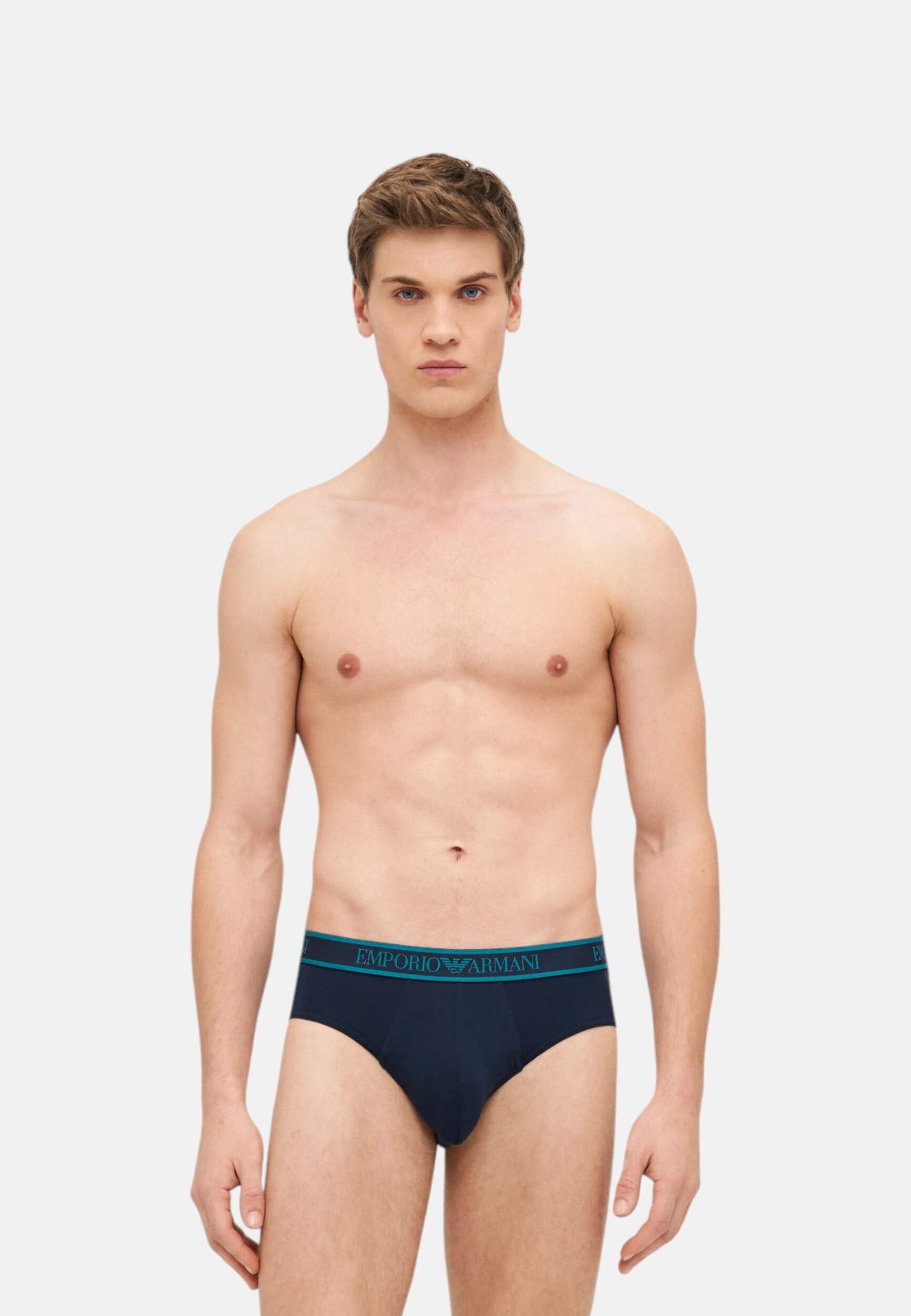 Emporio Armani 3-Pack Brief Calzoncillos Hombre (Pack de 1)