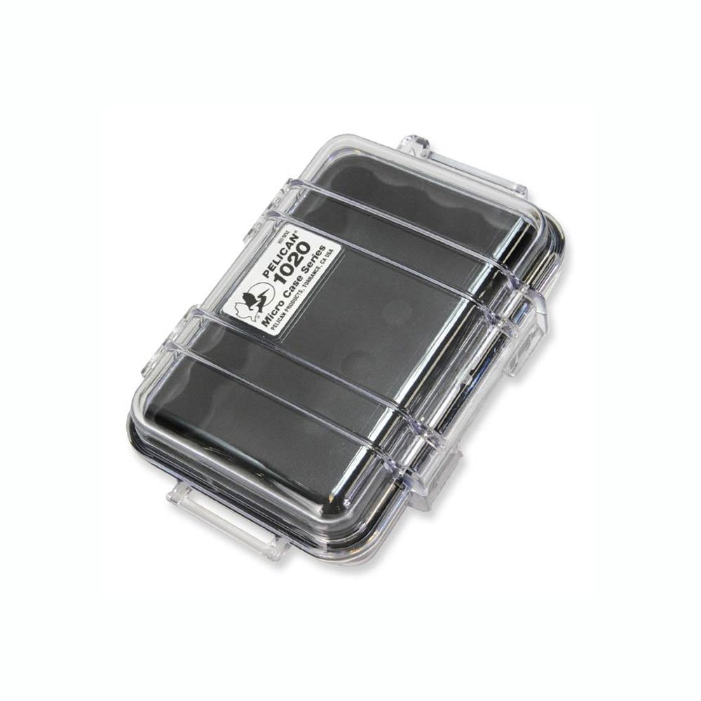 Pelican 1020 Micro Case (czarny/przezroczysty)