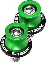 Vista 13 de Tornillos de soporte para motocicleta, carretes de basculante para Yamaha XTZ125 XT Z125 XT-Z125 2003-2011 2012 2013 2014 2015 2016 para todos Dorado