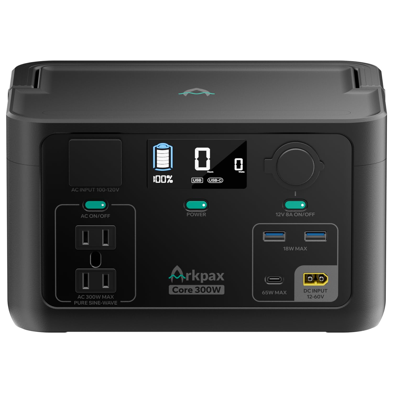 Best Solar Generators for Ice Fishing 11 Arkpax Core 300