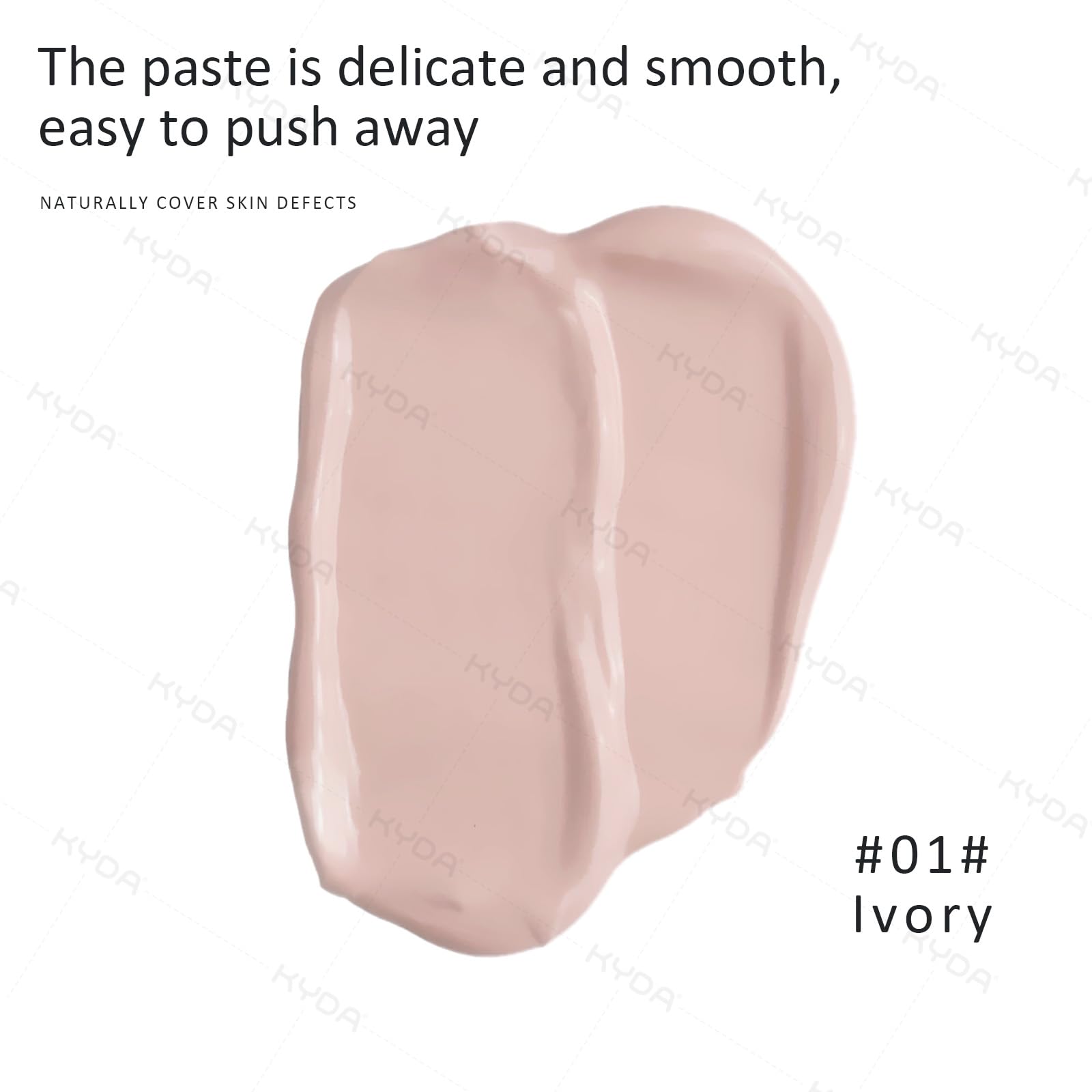 BB cream con esponja aplicadora en forma de hongo, corrector duradero color piel, maquillaje hidratante pigmento cc base líquida, prebase de maquillaje color natural. 2
