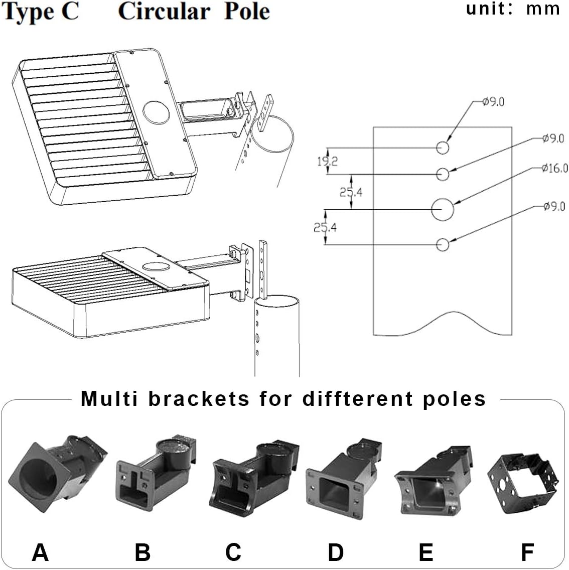 Free Shipping Offer LED Parking Lot Lights 300W-36000lm Outdoor LED Flood Lights 5000K LED Shoebox Lights - Arm Mount for Round Pole Commercial Street Area Light for Stadium, Parking Lot, Roadways (Optional photocell) Flash Deals - 80% OFF LED Parking Lot Lights 300W-36000lm Outdoor LED Flood Lights 5000K LED Shoebox Lights - Arm Mount for Round Pole Commercial Street Area Light for Stadium, Parking Lot, Roadways (Optional photocell)