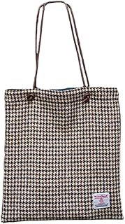 [TAILORMAP] Harris Tweed ハンドバッグ レディース 縦型 トートバッグ ウール 帆布 ショルダーバッグ マザーズバッグ かばん 肩掛け 手作り 女性 おしゃれ 大容量 通勤