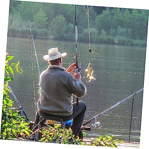 CORHAD Suporte De Vara De Pesca Cabeça Suporte De Porta De Garagem Suporte De Vara De Pesca Portátil