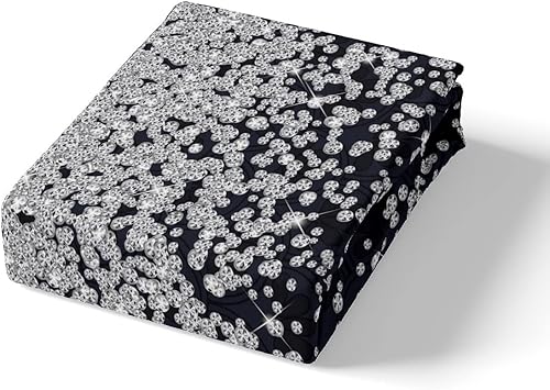 Miniatura 9 de Feelyou Juego de funda de edredón con estampado floral de rosas, funda de edredón romántica para niños, niñas, niños, adolescentes, decoración de