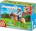 Produktbild Playmobil 5109 - Haflinger mit grün-beiger Pferdebox