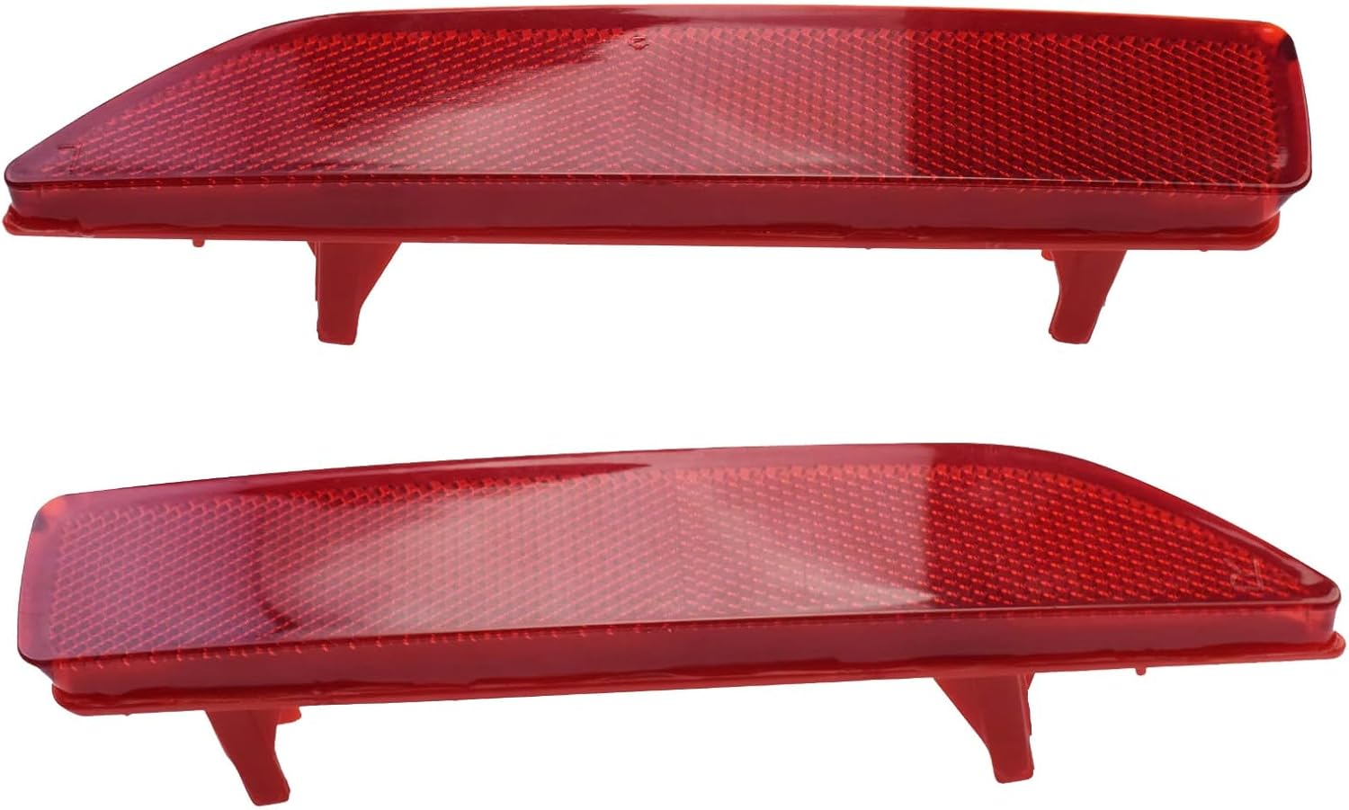 Rear Bumper Tailgate Reflector Rear Brake Warning Lamp Bumper Reflector Lens Cover 33555SWAA01 33505SWAA01 Compatible With CR-V 2007-2009 For Crosstour 2013-2015(Left)
