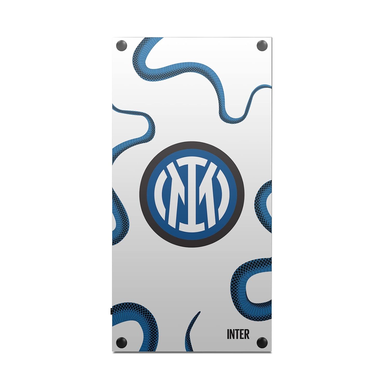 Head Case Designs Officially Licensed Inter Milan Away 2021/22 Crest Kit Vinyl Sticker Gaming Skin Decal Cover Compatible With Xbox Series X Console and Controller Bundle