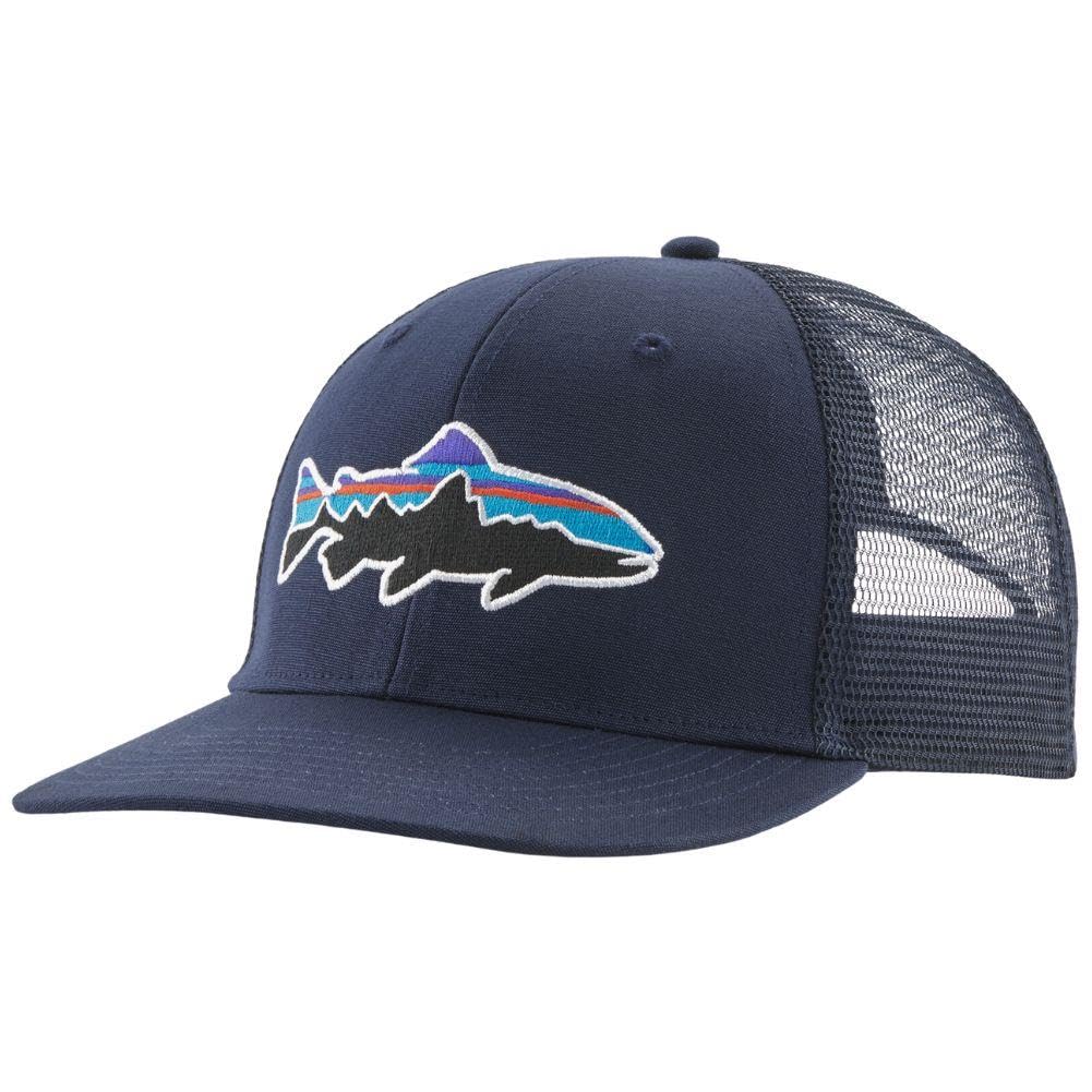 Patagonia Black Trucker Cap Fitz Roy By