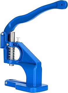 XHTLLO Hand Press Grommet Machine, Heavy Duty Hole Punch Tool Kit, Multiâ€‘Function Grommets Eyelet Tool Kit, Saves Time Aluminum Punch Installation Tool