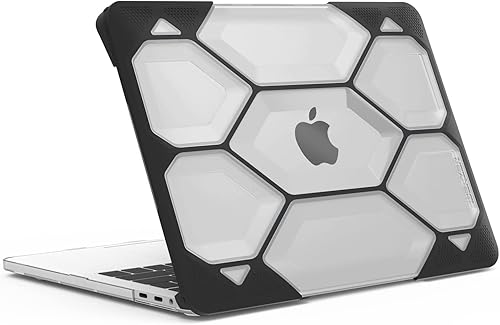 Miniatura 1 de IBENZER Funda resistente para MacBook Pro de 13 pulgadas A2289 A2251 A2159 A1989 A1989 A1706 A1708, funda protectora para Mac Pro 13, transparente,