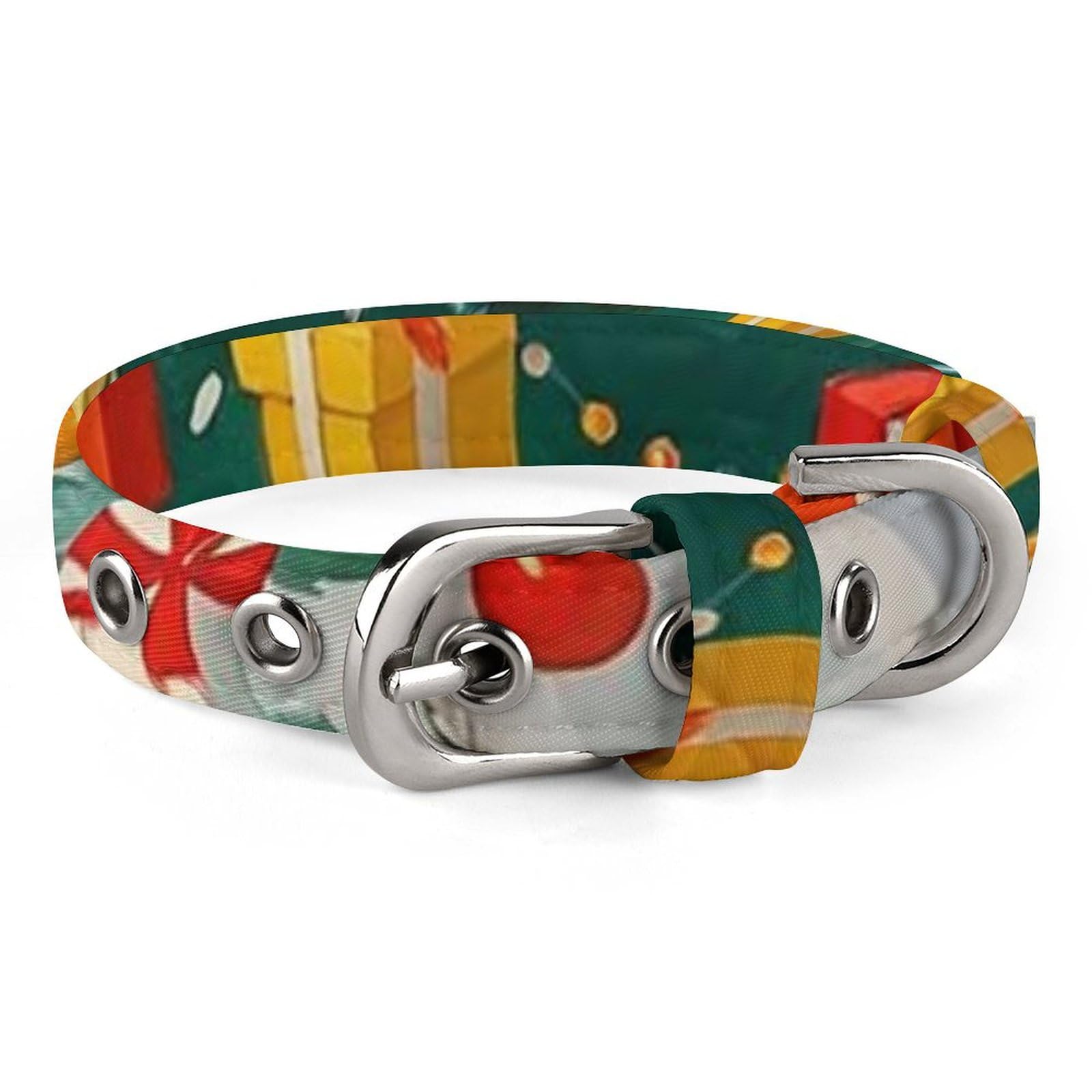Collier pour chien de Noël réglable petit et moyen animal