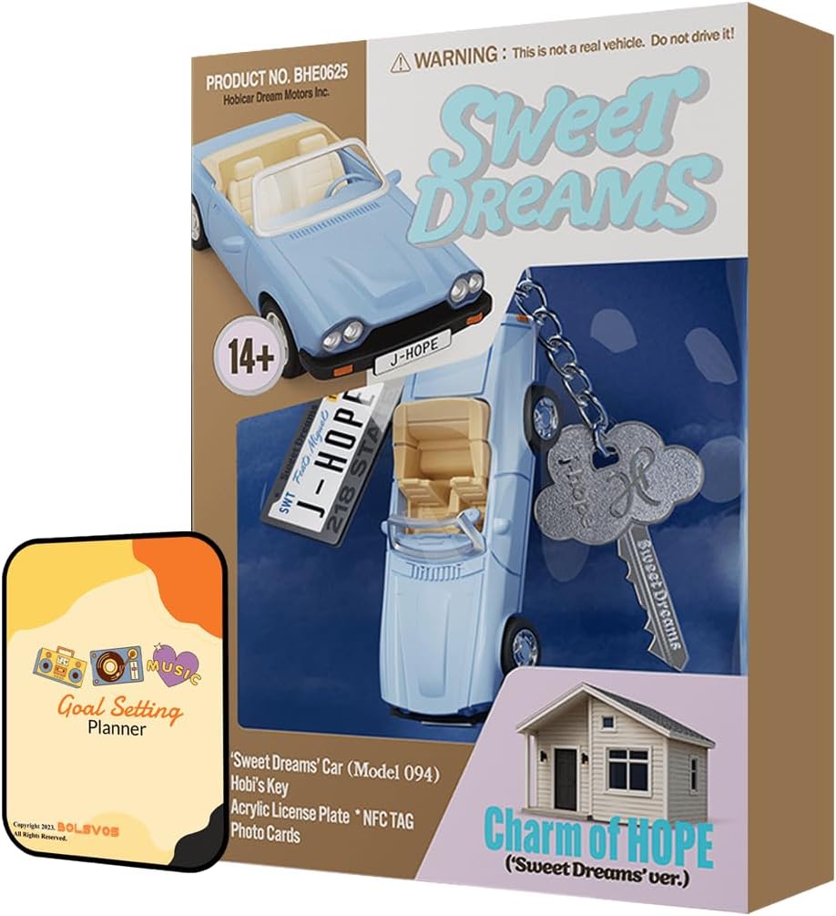 j-hope (BTS) Album - Charm of HOPE ‘Sweet Dreams' ver.+Pre Order Benefits+BolsVos Exclusive K-POP Giveaways Package