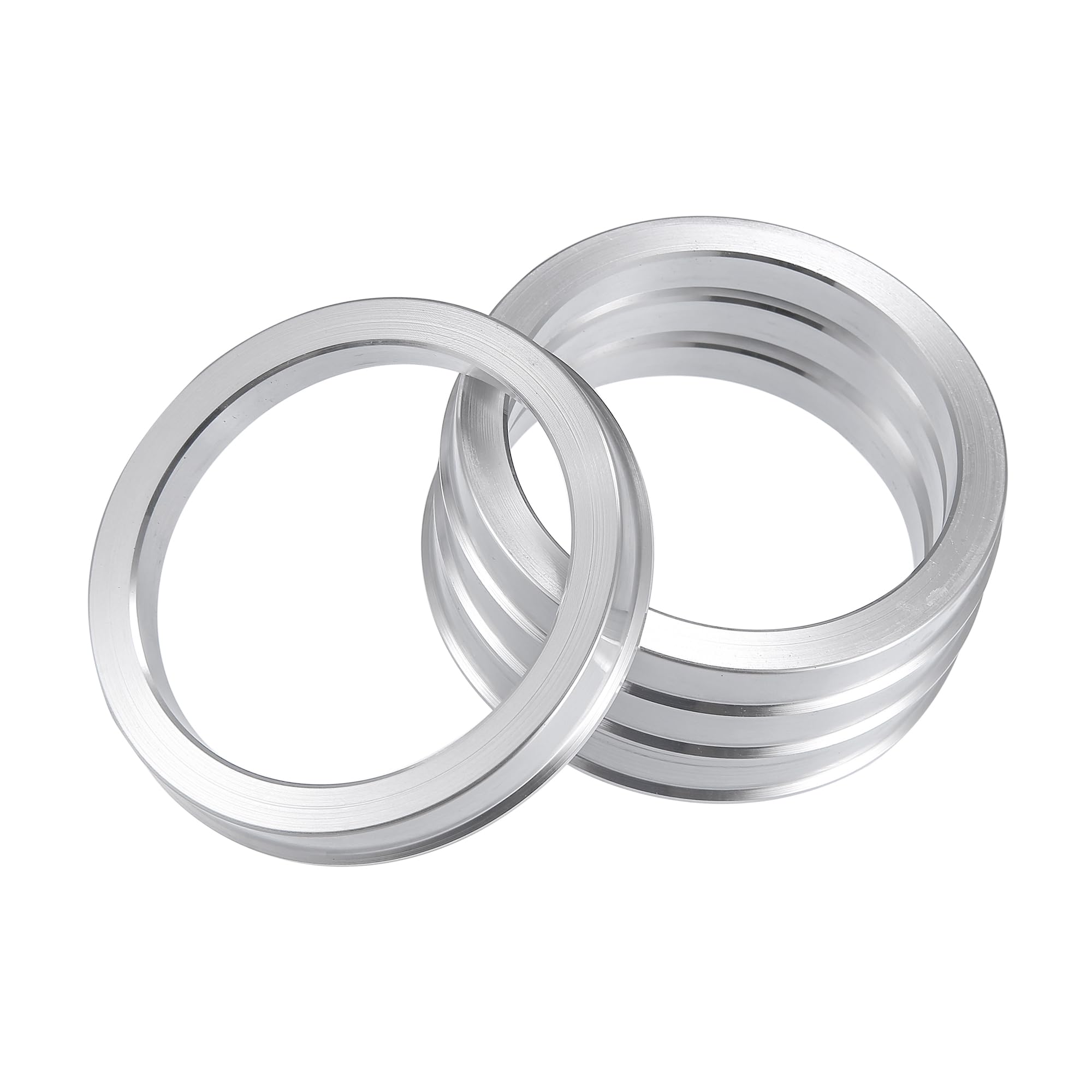 ACROPIX 71.5mm To 66.6mm Universal Car Hub Centric Rings Black - Pack Of 4 - View #6