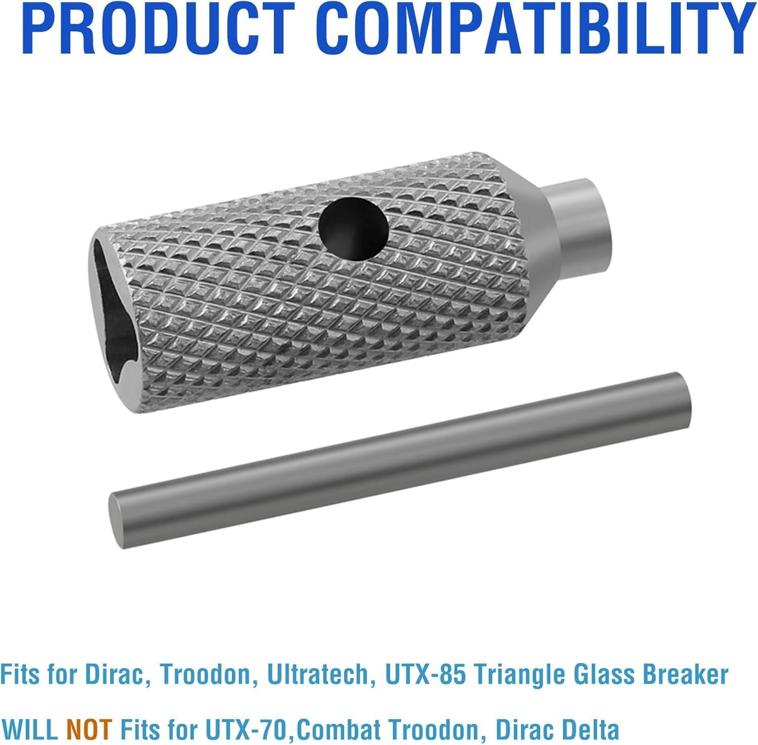 Knives Screwdriver Triangle Removal Tool UT Screw Accessories Fit for Microtech Ultratech Knife UTX-85 Troodon Screw Tools 1Pcs