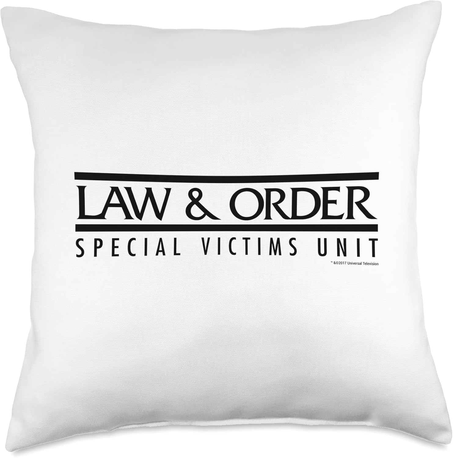 Law & Order: SVU Logo Throw Pillow