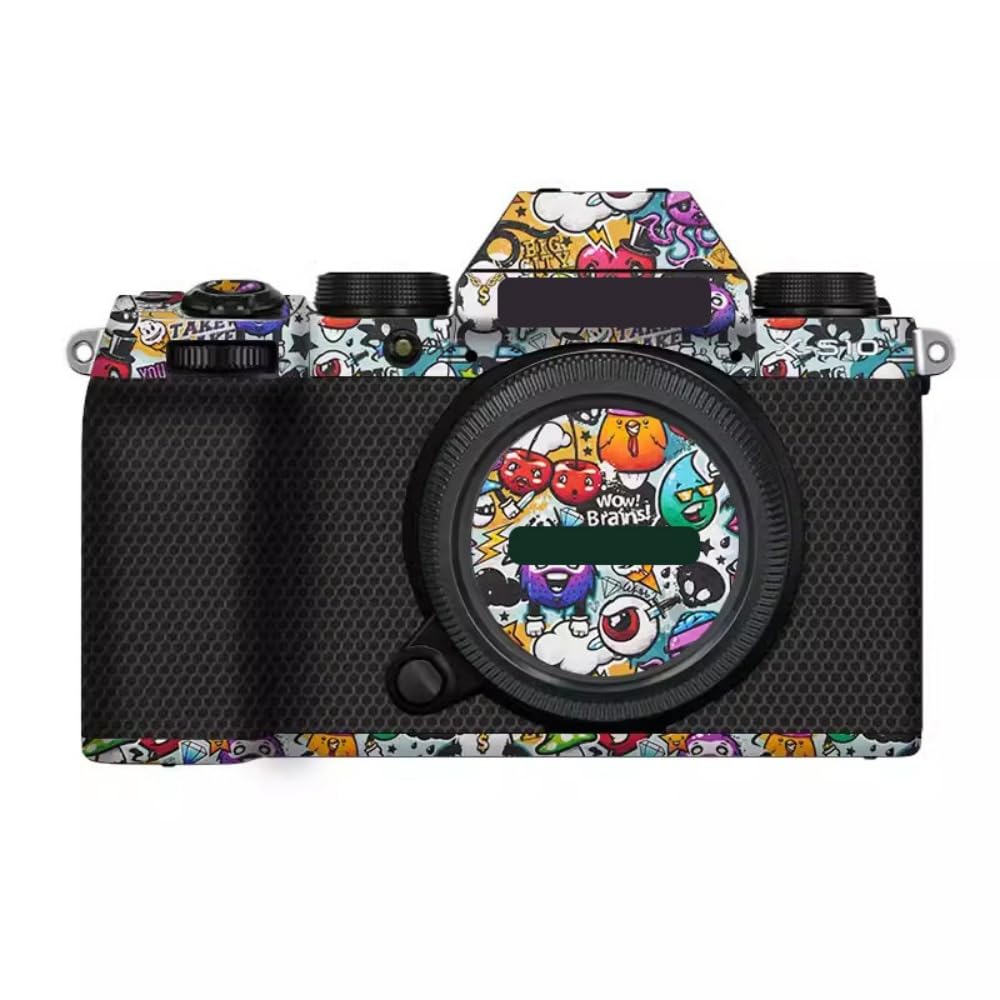 Autocollant Fujifilm X-S10 vinyle blanc graffiti