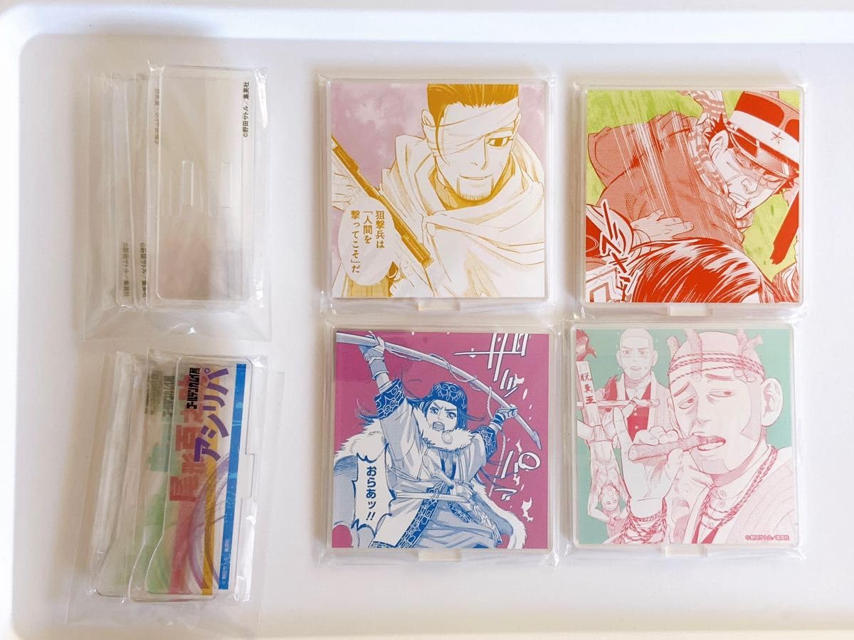 Amazon.co.jp: ゴールデンカムイ展 2層アクリルスタンドコレクション