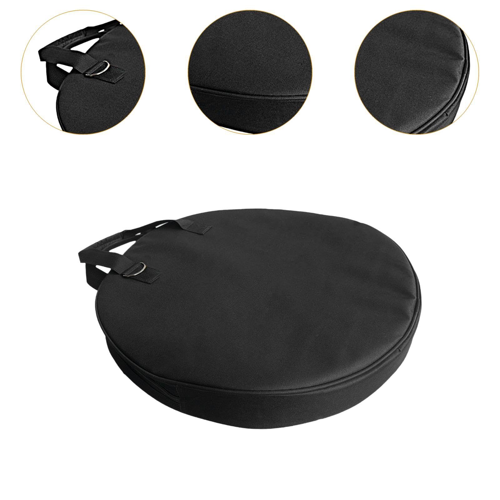 Funda para Platillos de 20 Pulgadas, a Prueba de Polvo, con Bolsillos, Fabricada Oxford.
