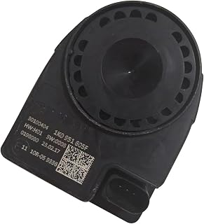 Alanmoship Alanmoship - Altavoz de sirena de alarma de seguridad 1K0951605C para Golf MK5 MK6, material ABS, color negro y rosa, fácil instalación, anticorrosión y resistente al desgaste