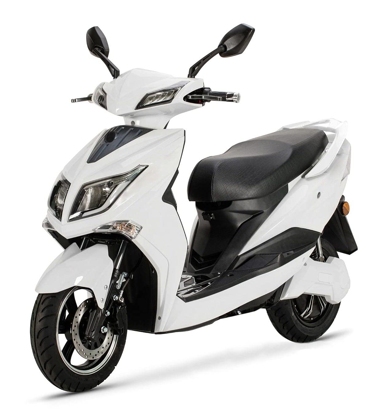 Hawk Li 2.0, 3000 Watt Elektroroller 45 km/h Lithium Akku E Roller E Scooter mit Straßenzulassung Elektro Roller Scooter Testsieger kaufen, Weiss