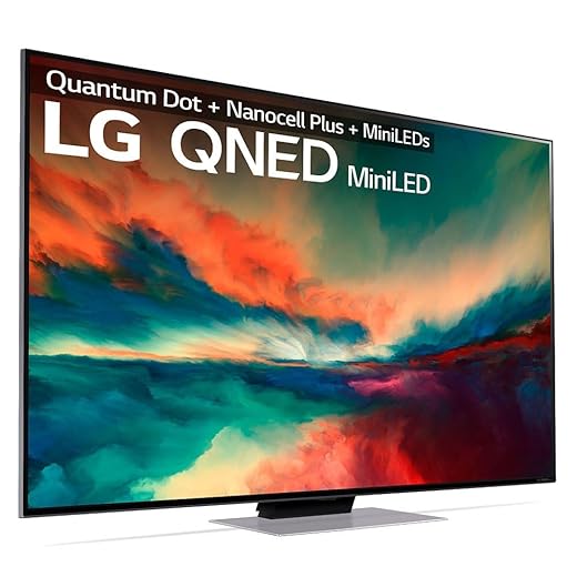 LG QNED MiniLED 55QNED866RE 139,7 cm (55") 4K Ultra HD Smart TV WiFi Argent
