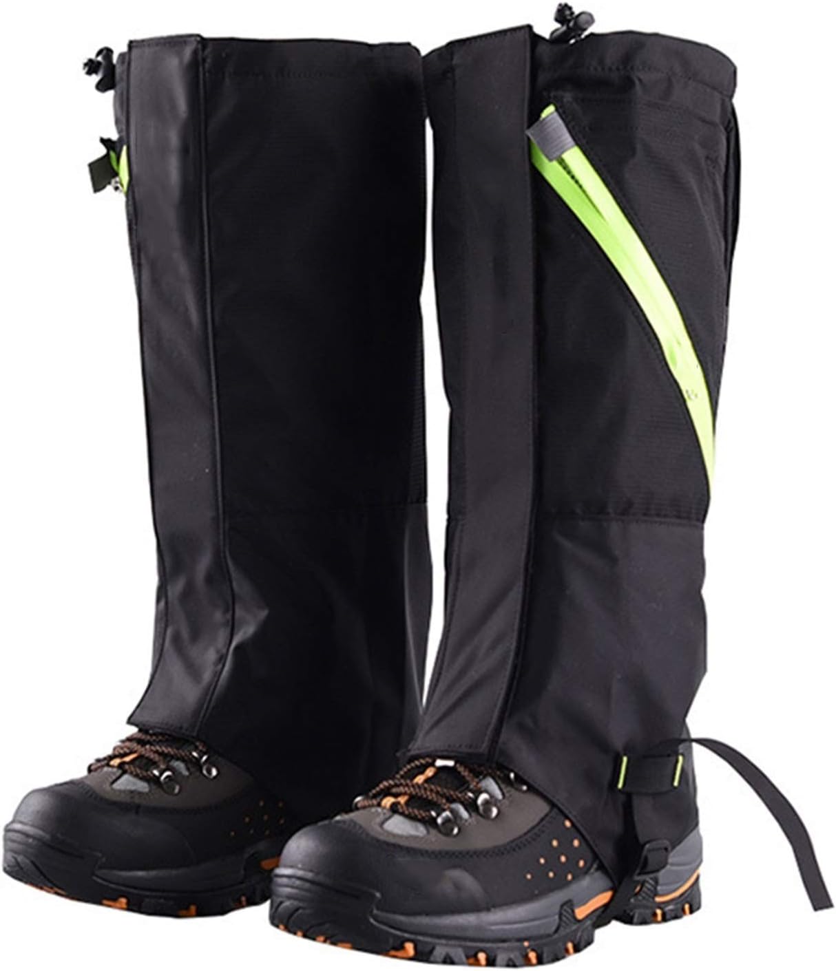 Leg Gaiters Outdoor Snow Leg Gaiters, Waterproof Leggings, Mudguards, Leg Guards, Shoe Covers, Used for Climbing, Climbing, Hiking, Jungle Hunting (Color : C, Size : One size)