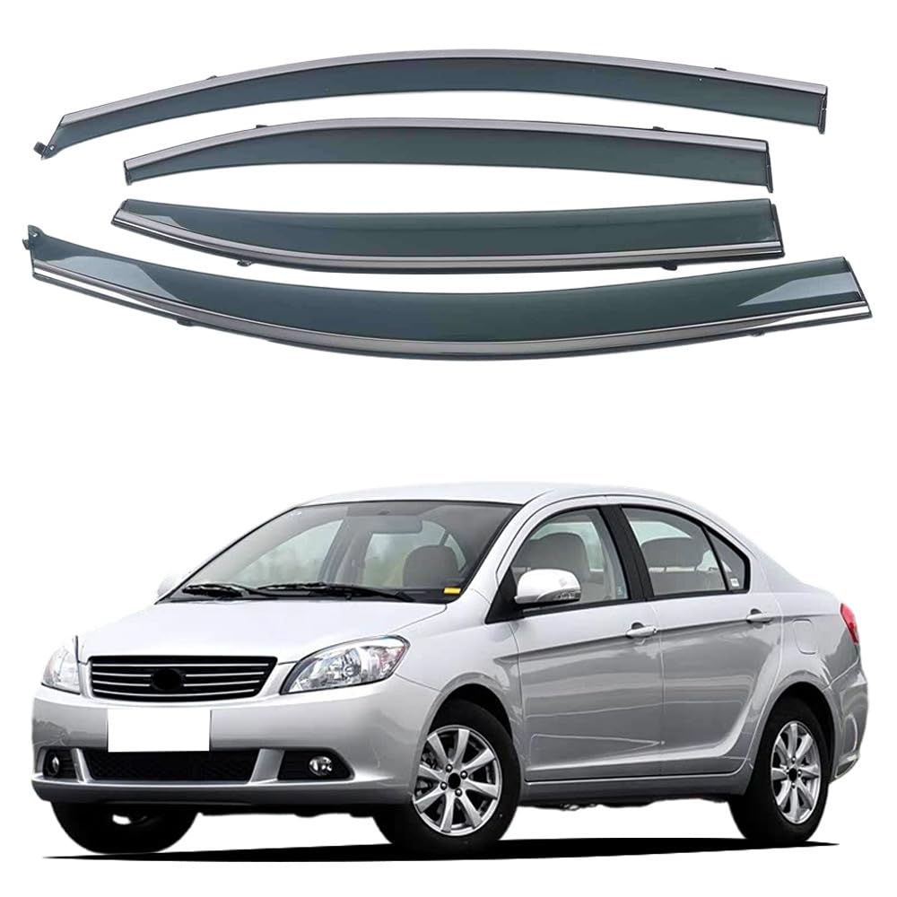 Enjoliveurs Pluie Vent Great Wall Tengyi C30 : 4 deflecteurs d'air haut de gamme finition elegante
