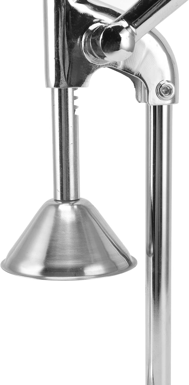 Heavy Duty Manual Juicer, Stainless Steel Orange Juicer Squeezer, Commercial Hand Press Fruit Citrus Lemon Presser Juice Crush Machine, Ideal for Lime & Pomegranate