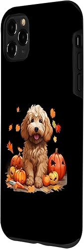 Miniatura 2 de Funda para iPhone 11 Pro Max Goldendoodle Halloween linda y espeluznante Doodle Dog Case