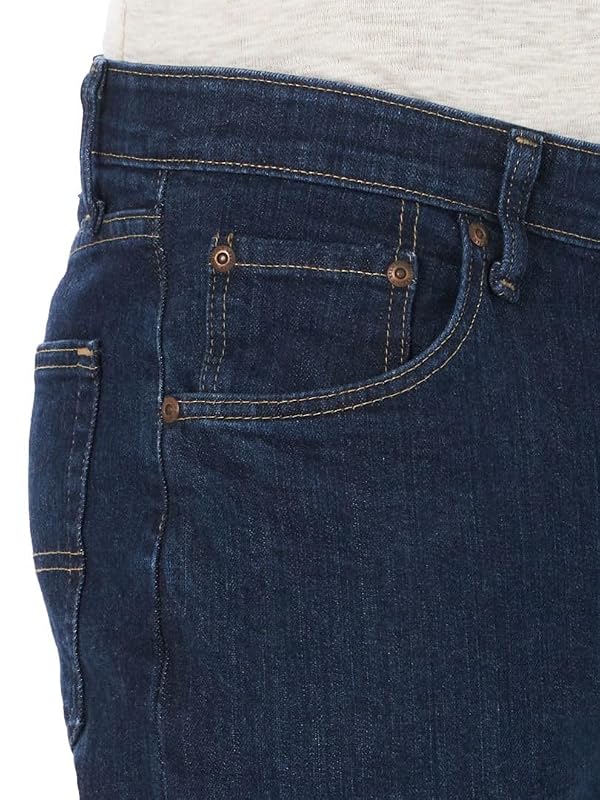 Regular Fit Comfort Flex Waist Jean, Dark Indigo, 35W x 30L by Wrangler - Used condition - Image 6