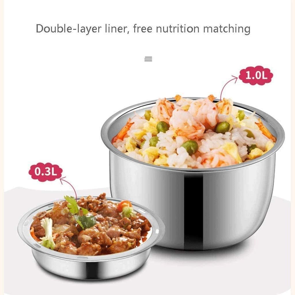Electric Insulated Lunch Box - Portable Hot Rice Cooker, Anti-dry Design