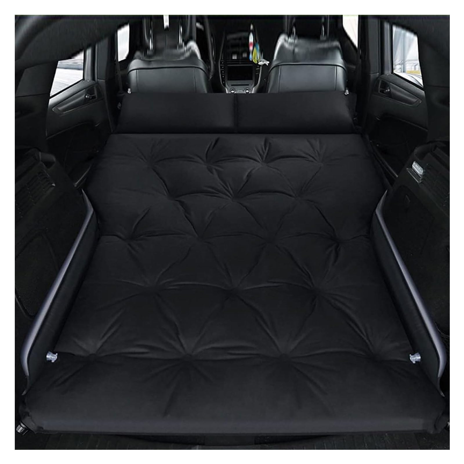 CGDXG Car Travel Mattress for Polestar 4,2023-2024,Portable Air Pillow Inflator,Rear Trunk Air Mattress,Thickened Bed Cushion for Camping Travel,D